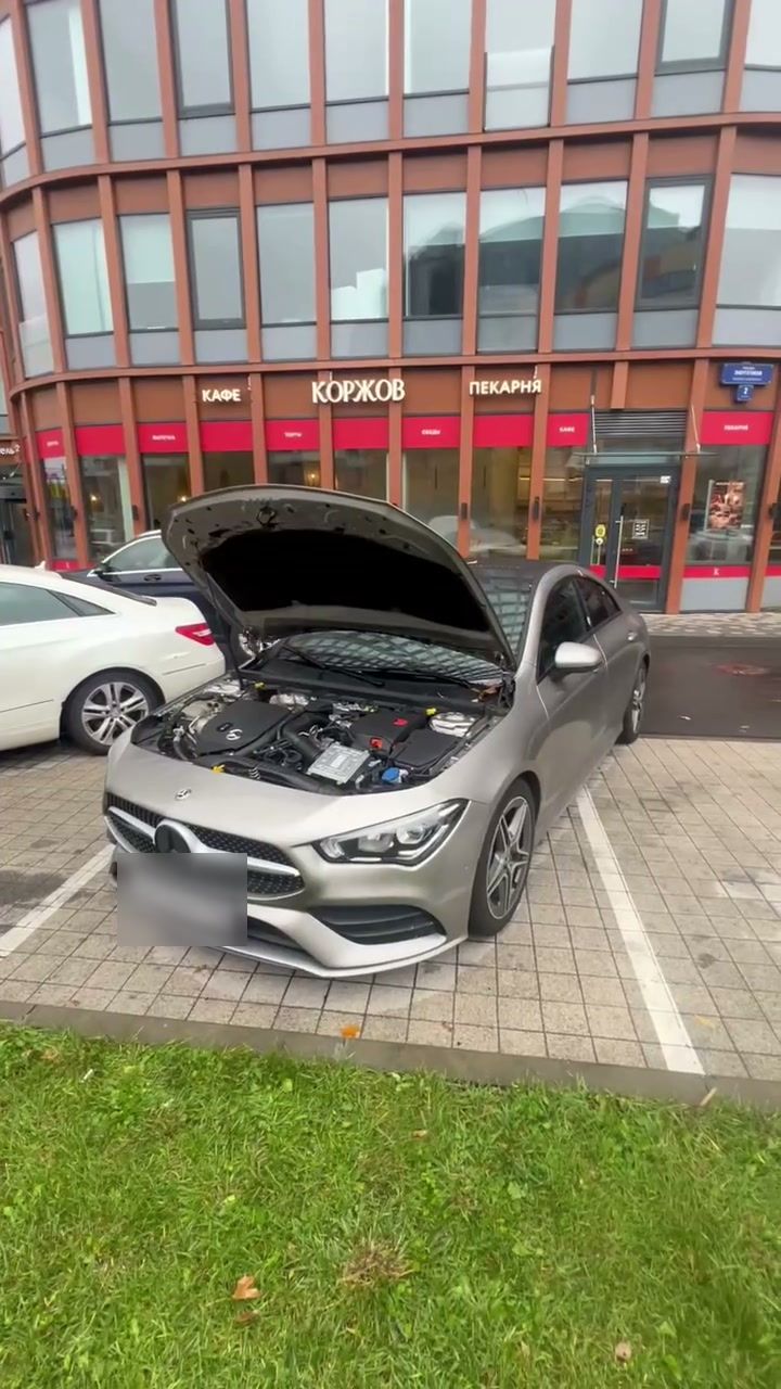 Mercedes-Benz CLA — кадр из видео осмотра